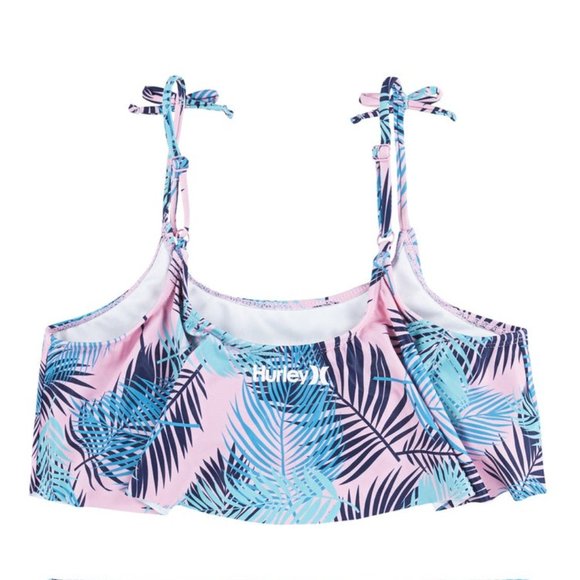 3/$15 Hurley NWT bikini swim top bathing suit youth size large - Picture 2 of 4